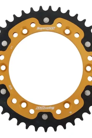 Trendy SUPERSPROX - REAR STEALTH 41T, GOLD, 520 - Sprockets - Hoogwaardige kwaliteit