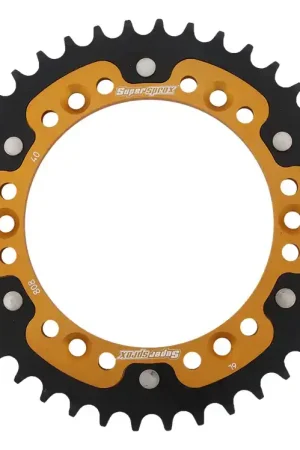 Ambachtelijk SUPERSPROX - REAR STEALTH 40T - Sprockets - Goud, 520