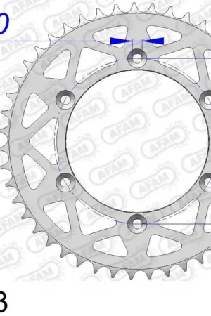 Nieuw AFAM - REAR ALU 53T, 520 - Sprockets - Geschikt voor diverse Suzuki modellen