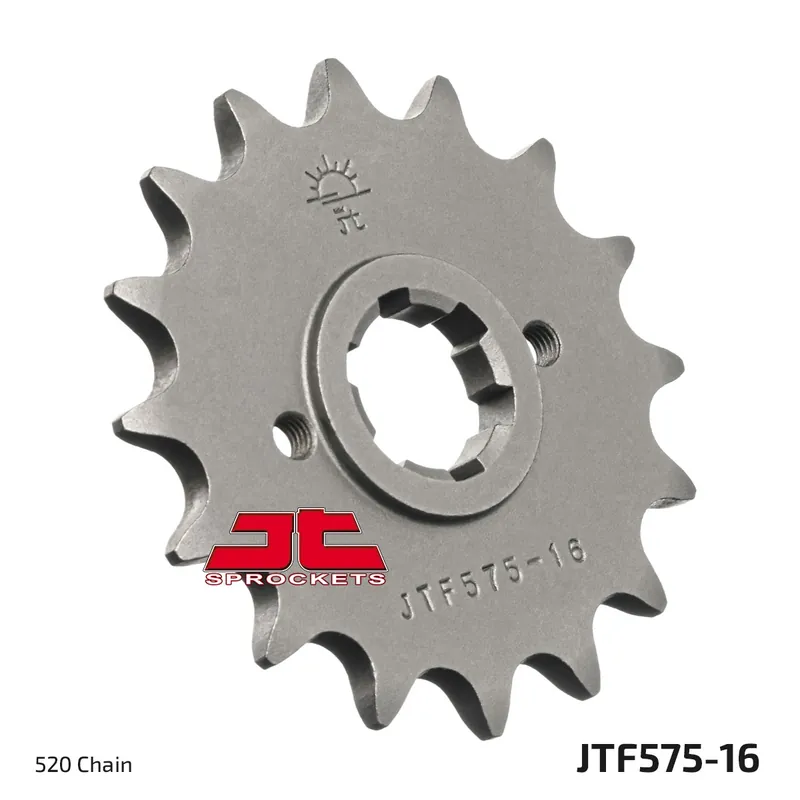 Voordeelprijs JT SPROCKETS - FRONT STEEL 16T, 520 - Sprockets - Geschikt voor Yamaha