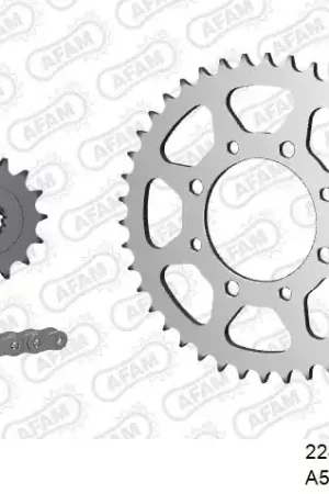 AFAM - 520XRR3 100 ARS (CLIP) GOLD & SPROCKETS - STEEL Limited Edition