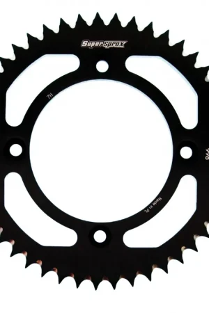 SUPERSPROX - REAR ALU 47T, BLACK, 428 - Sprockets - Aluminium Direct Beschikbaar