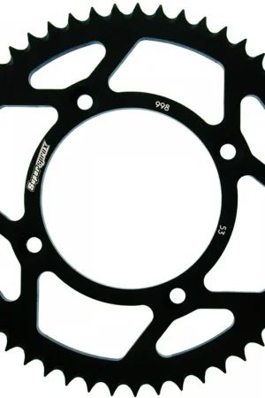 SUPERSPROX - REAR ALU 53T - Sprockets - Black, 428 Beste Prijs
