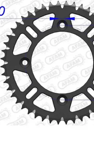 Bulkbestelling AFAM - REAR ALU 47T, 428 - Sprockets - Aluminium