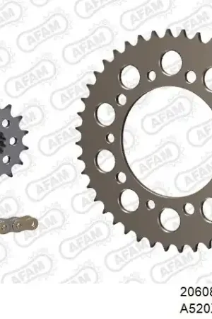 AFAM - 520XHR2 114 MRS - Chain Kits - GOLD & SPROCKETS Weekendaanbieding