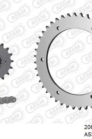 AFAM - 530XRR2 108 MRS - Chain Kits - STEEL Dagaanbieding