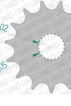 AFAM - FRONT 11T, 520 - Sprockets - Compatibel met Aprilia Gereduceerde Prijs