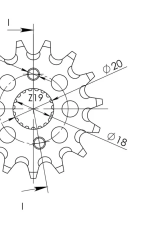 SUPERSPROX - FRONT 16T, 420 - Sprockets - Compatibel met Honda CRF 150R/RB Nu Kopen