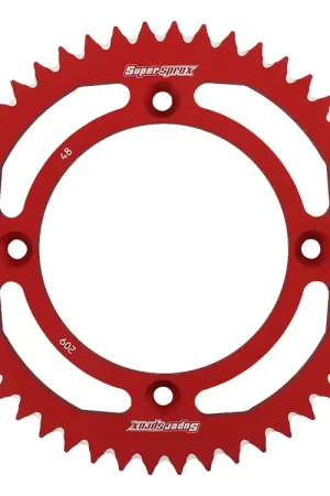 SUPERSPROX - REAR ALU 48T, RED, 420 - Sprockets - Aluminium Speciale Aanbieding