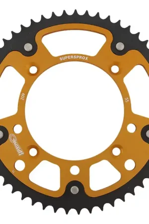 SUPERSPROX - REAR STEALTH 55T, GOLD, 420 - Sprockets - Hoge kwaliteit Finale Uitverkoop