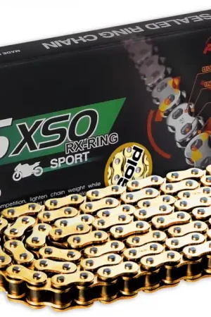 RK - GB525XRE - Chain Kits - 116 CLF RIVET & SPROCKETS Handgemaakt