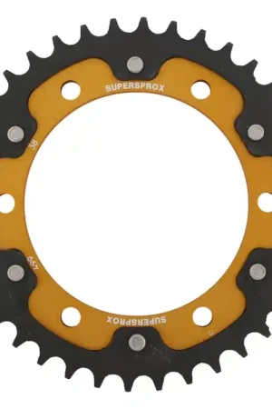 Limited Edition SUPERSPROX - REAR STEALTH 38T, GOLD, 530 - Sprockets - 38T