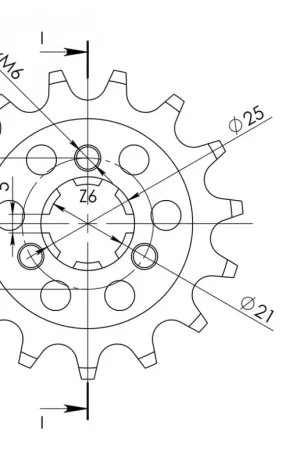 SUPERSPROX - FRONT 14T, 525 - Sprockets - Geschikt voor meerdere Suzuki modellen Must-Have