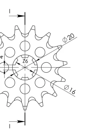 SUPERSPROX - FRONT 15T - Sprockets - 428 Limited Edition