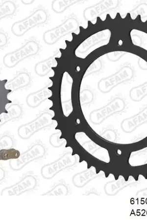 Exclusieve Aanbieding AFAM - 520XMR3 110 MRS (RIVET) - Chain Kits - STEEL