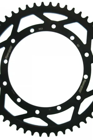 SUPERSPROX - REAR STEEL 52T - Sprockets - Black 520 Korting