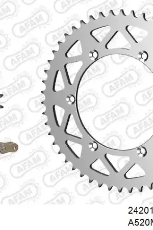 AFAM - 520MR2 110 ARS (CLIP) GOLD & SPROCKETS - Chain Kits - ALU Betrouwbaar