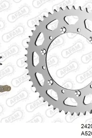 Express Levering AFAM - 520MR2 110 ARS (CLIP) GOLD & SPROCKETS - STEEL