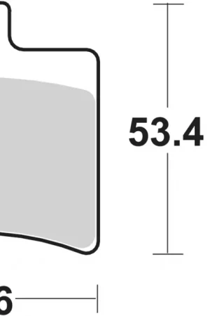 Nieuwe Collectie SBS - 152HF - Brake Pads - Organic