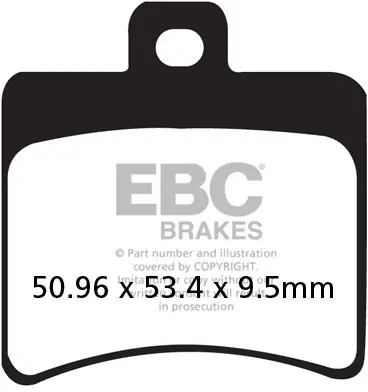 EBC - SFA298HH - Brake Pads - Sintered Express Levering