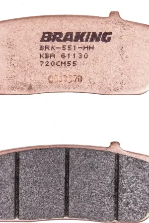 Gratis Retour BRAKING - 720 CM55 - Brake Pads - Sintered