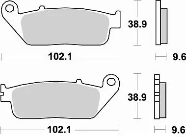 BRAKING - 720 CM56 - Brake Pads - Sintered Betrouwbaar