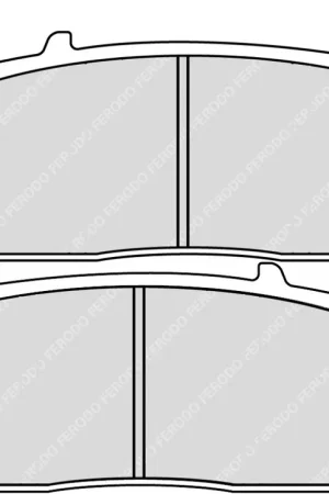 Goedkoop FERODO - FDB664EF - Brake Pads - Organisch