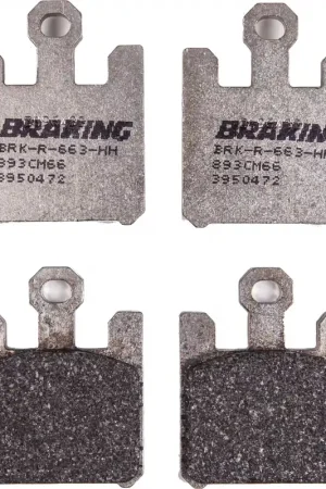 BRAKING - 893 CM66 - Brake Pads - Semi Metallic Nieuw Model