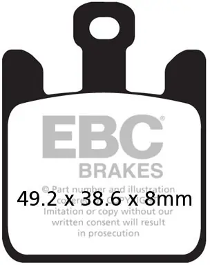 EBC - FA369/4HH - Brake Pads - Sintered Sportbike Modern