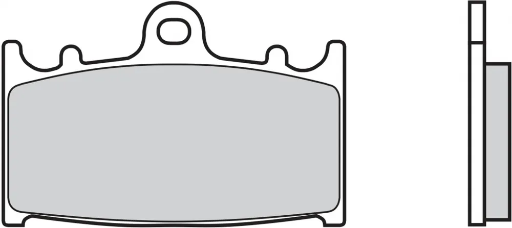 BREMBO - 07KA13RC - Brake Pads - Organic Racing Laatste Versie