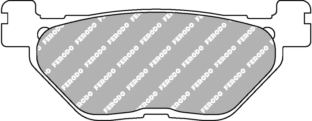Wereldwijde Verzending FERODO - FDB2156P - Brake Pads - Organic