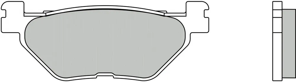 BREMBO - 07YA3908 - Brake Pads - Organic Genuine Alleen Vandaag