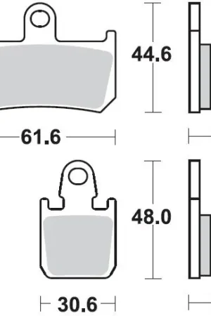Professioneel BRAKING - 928 CM55 - Brake Pads - Sintered