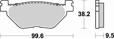 Voordeelprijs BRAKING - 903 SM1 - Brake Pads - Semi Metallic