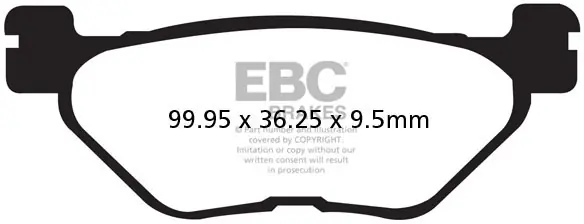 Merkproduct EBC - FA319/2HH - Brake Pads - Sintered Sportbike