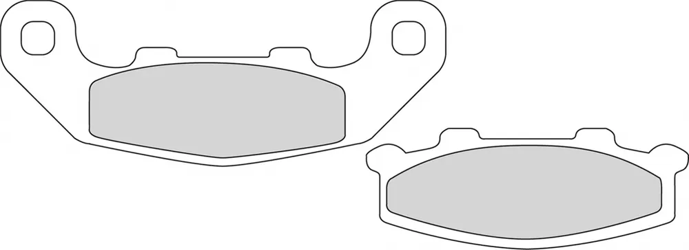 Origineel FERODO - FDB508P - Brake Pads - Organic Street