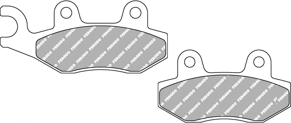 Fabrieksprijs FERODO - FDB497P - Brake Pads - Organisch