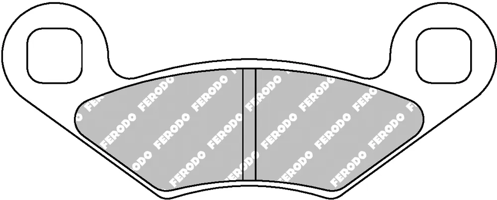 FERODO - FDB2055SG - Brake Pads - Off Road Alleen Vandaag