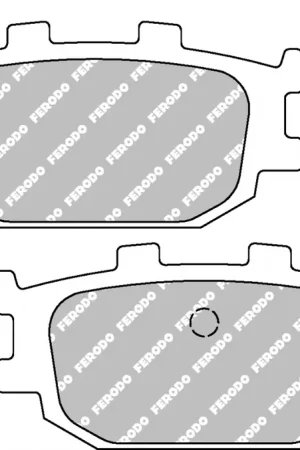 Express Levering FERODO - FDB2130AG - Brake Pads - Organisch
