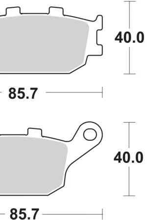 Flitsaanbieding SBS - 158MS BRAKE PADS SINTER - Brake Pads - Geschikt voor Honda NSS 250