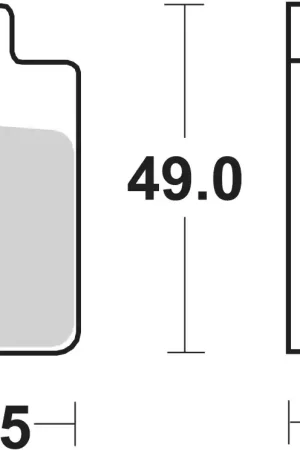 Luxe SBS - 130HF - Brake Pads - Organic Street