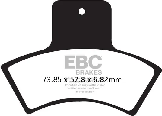 EBC - FA270TT - Brake Pads - Organisch Favoriet