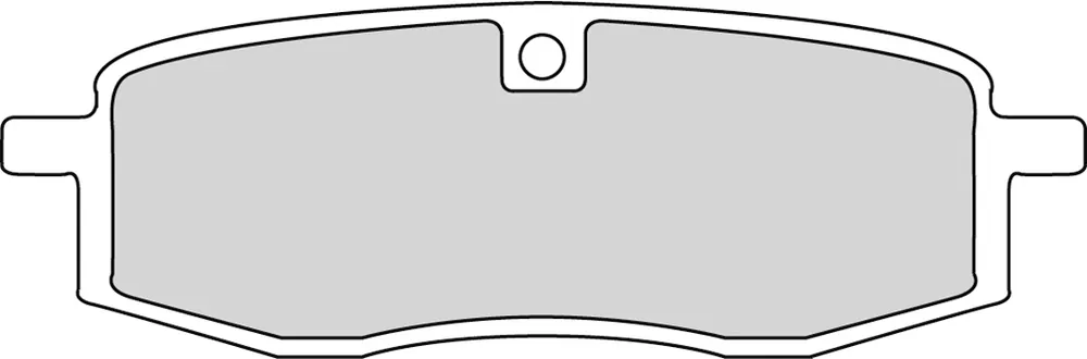 Tijdelijk Beschikbaar FERODO - FDB411P - Brake Pads - Organic - Street