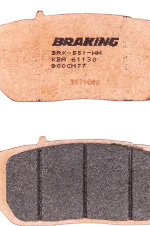 BRAKING - 900 CM77 - Brake Pads - Sintered Ambachtelijk