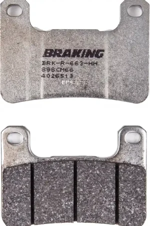 Hoge Kwaliteit BRAKING - 898 CM66 - Brake Pads - Semi Metallic