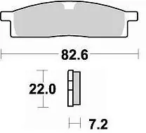 BRAKING - 705 CM44 - Brake Pads - Sintered Trendy