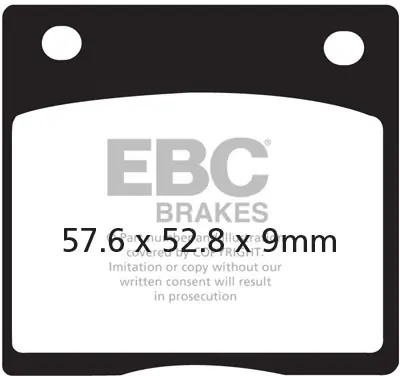 Garantie Inbegrepen EBC - FA036 - Brake Pads - Geschikt voor Kawasaki en Suzuki