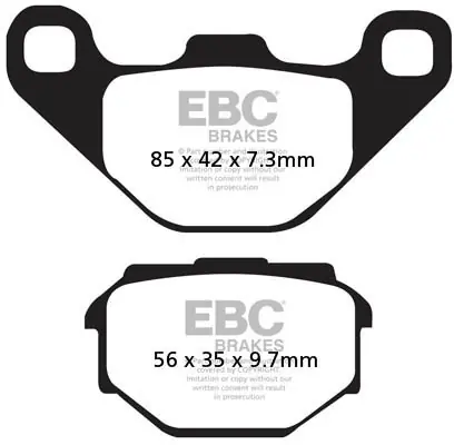 EBC - FA173 - Remblokken - Organisch Beperkt Aanbod
