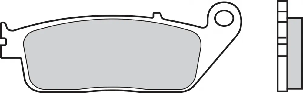 BREMBO - 07HO3405 - Remblokken - Organisch Beperkte Voorraad