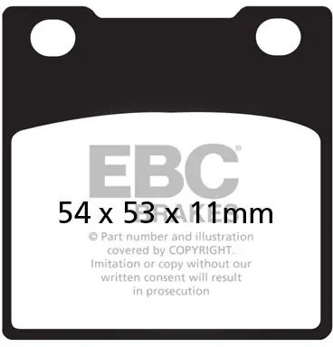 EBC - FA045 - Brake Pads - Organic Speciale Aanbieding